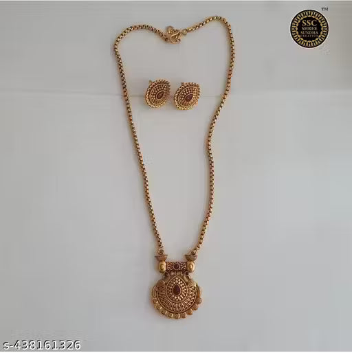 NEW TRENDING JEWELLERY PENDANT SET