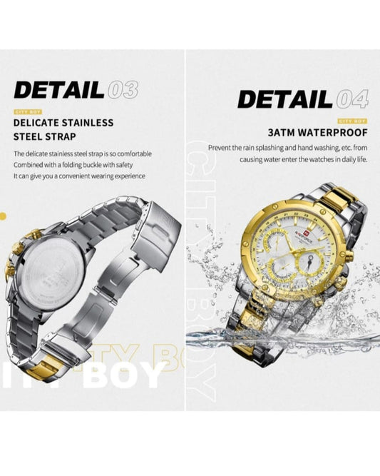 Maharaja watch with dual colour