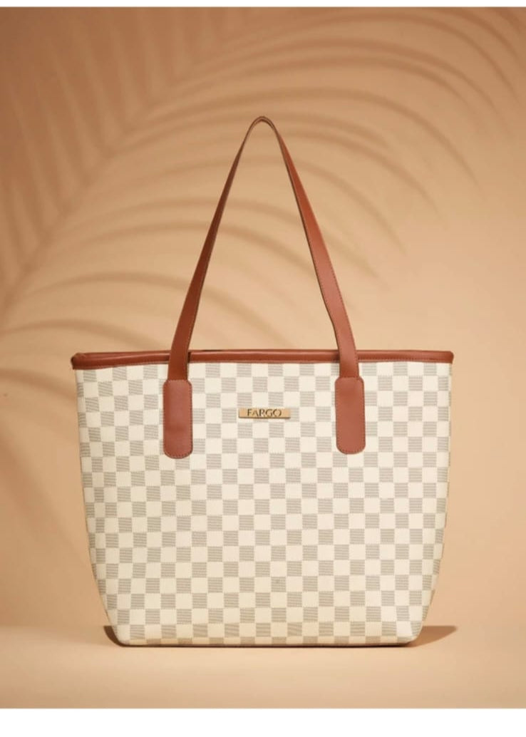 fabgo white hand purse