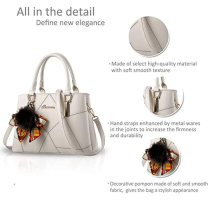 White desiner laides purse