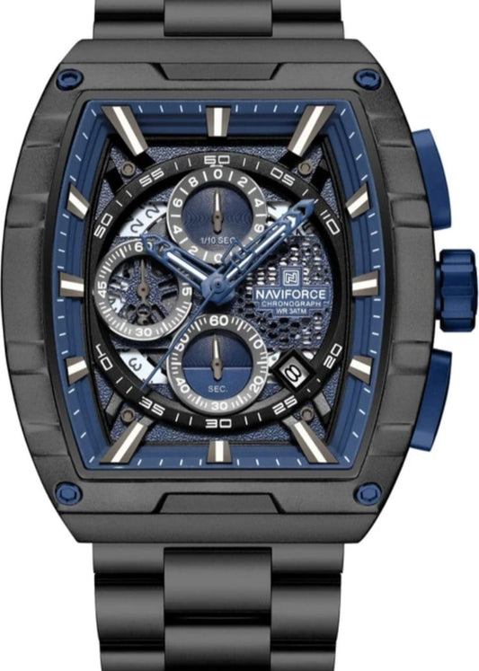 Maharaja  square dual colur watch