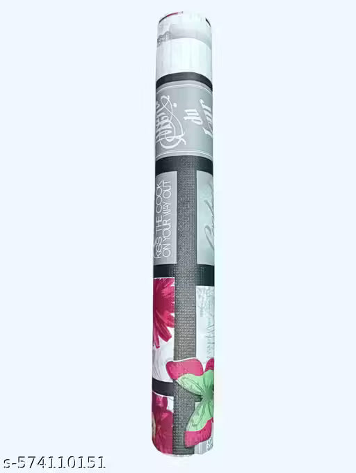 Furnish Flow 5 Meter Rectangular Long Shelf Liner , Sheet Roll / Mat For Drawer/Mat Roll/Protector For Wardrobe/, Antislip Mat, Size - 45 X 500 Cm Multipurpose Mat Roll