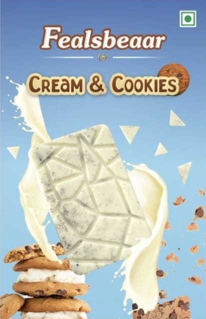 Fealsbeaar cream  & cookies