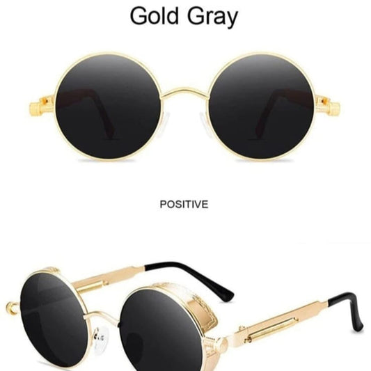 wepro circular stylish black glases