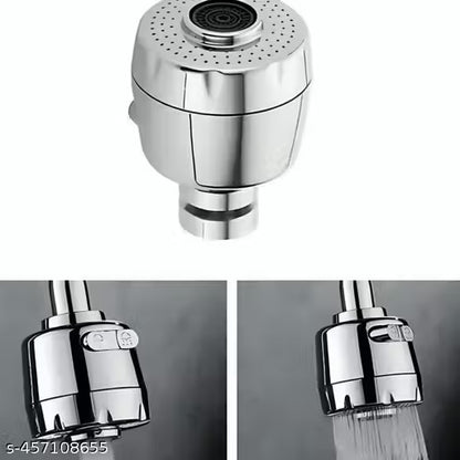 Stainless Steel 360 Degree Flexible tap extender for kitchen sink, tap Shower Sprinkler Metal hose 360 Degree