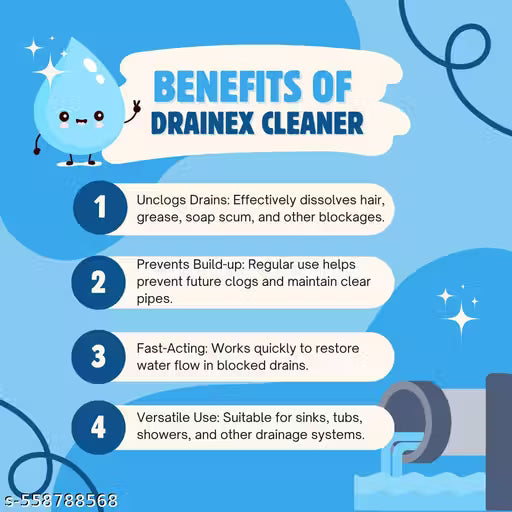 All Pipe Safe Drain Cleaner liquid Clogged Sinks & Pipes