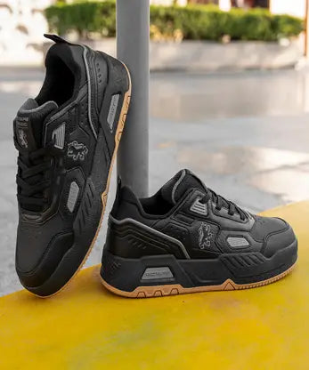Casuals For Men  (Black , 6)