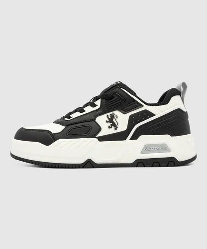 sneaker Casuals For Men  (White, Black , 6)