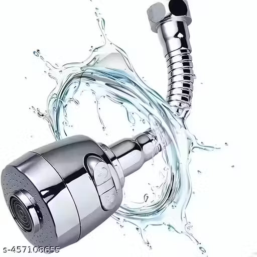Stainless Steel 360 Degree Flexible tap extender for kitchen sink, tap Shower Sprinkler Metal hose 360 Degree