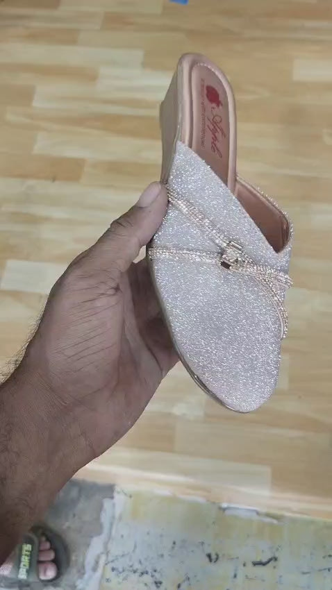 Laides  shiny silver mojdi