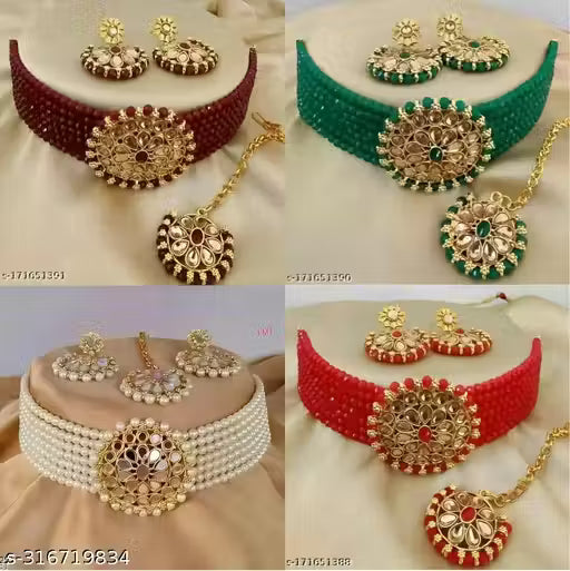 3 month guarated jewellery,choker,necklace,jewellery set,indian wedding jewellery set,Maangalyam/Murukku,south,indian,maharastrian,highquality set for women girls