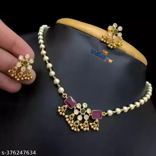 willanzy jewellery,choker,necklace,jewellery set,indian wedding jewellery set,Maangalyam/Murukku,south,indian,maharastrian,highquality set for women girls