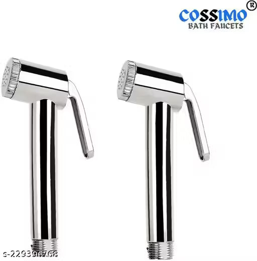 BATHONIX AQUA CHROME FINISH HEALTH FAUCET HEAD ONLY (PACK OF 2)