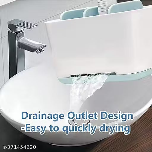 Multipurpose Bathroom Stand | Storage Organizer for Home | Toothbrush Stand , Holder | Bathroom Accessories |